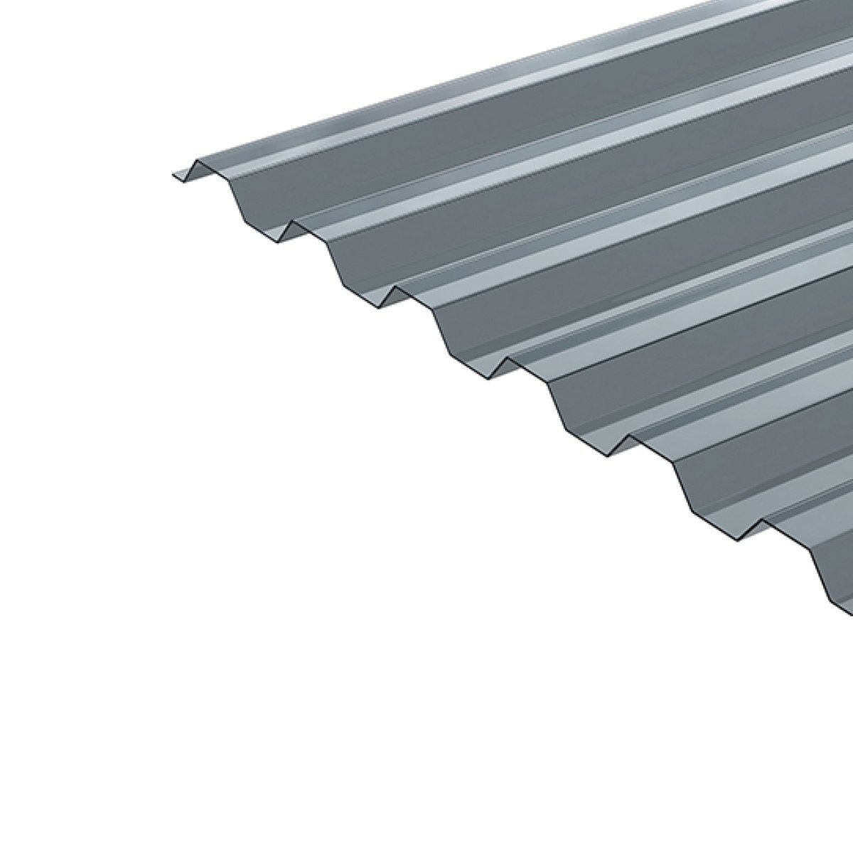 Proplastik Salux PVC trapecveida jumta loksne 1,2x900x2000mm pelēks